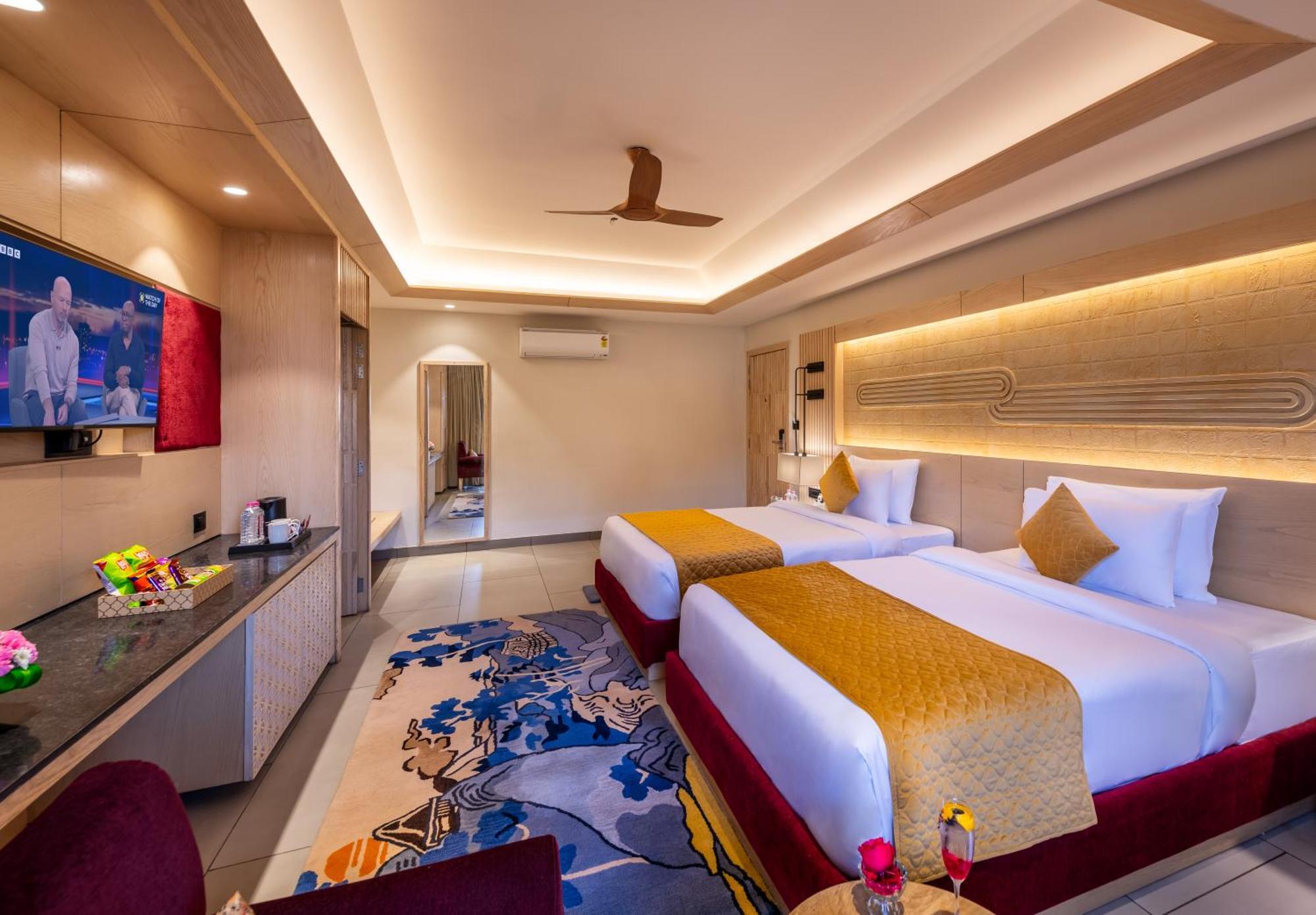 Ananta Spa & Resort Jaipur Buitenkant foto